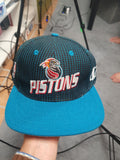 Detroit Pistons Grid Pattern Snapback