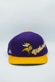Vintage Minnesota Vikings Apex One Side Script Purple New Without Tag WOOL