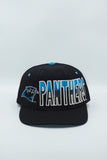 Vintage Carolina Panthers Blackdome Starter Tri Power New Without Tag - WOOL