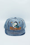 Vintage Miami Dolphins Helmet Logo Snapback Rare By Universal