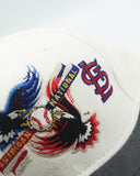 Vintage Milwaukee Brewers vs St. Louis Cardinals 1997 American Needle Inc 100% Cotton