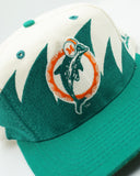 Vintage Miami Dolphins Logo Athletic Shark Tooth - New Without Tag WOOL