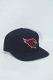 Vintage Arizona Cardinals Sports Specialties OG Logo Black Dome New With Tag WOOL