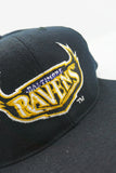 Vintage Baltimore Ravens Sports Specialties OG Logo Black Dome New Without Tag WOOL