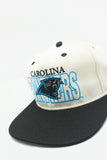 Vintage Carolina Panthers #1 Apparel Wool White Dome