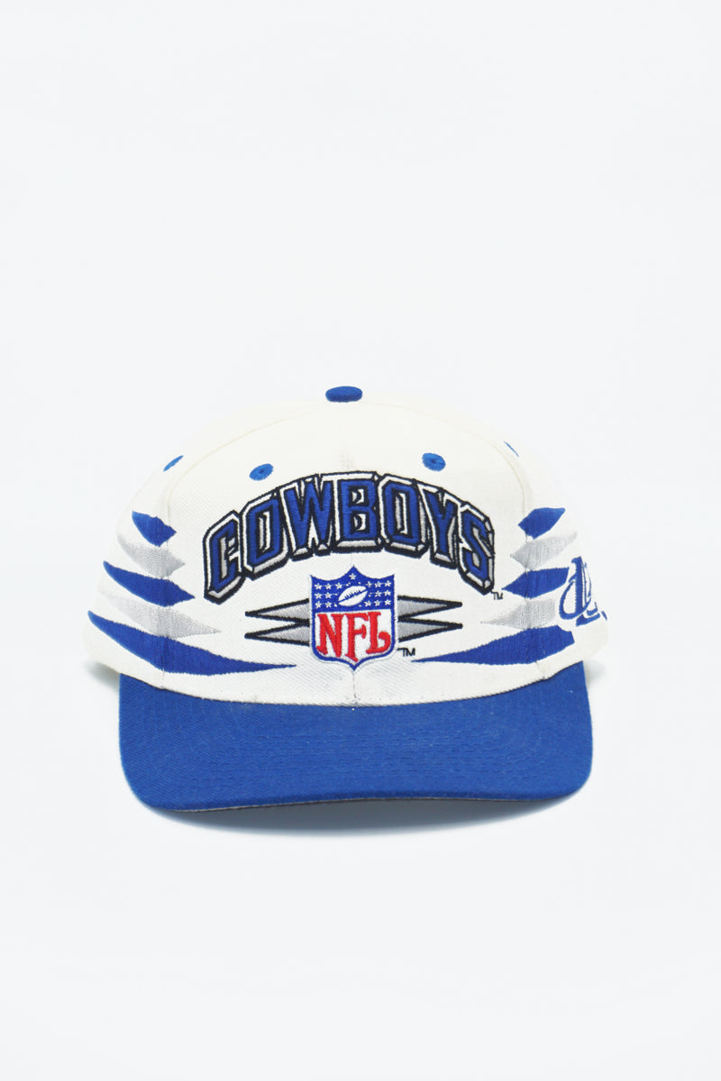 Vintage Dallas Cowboys Logo Athletic Diamond Snapback Football Hat