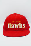 Vintage Atlanta Hawks Starter Spellout 100% Wool