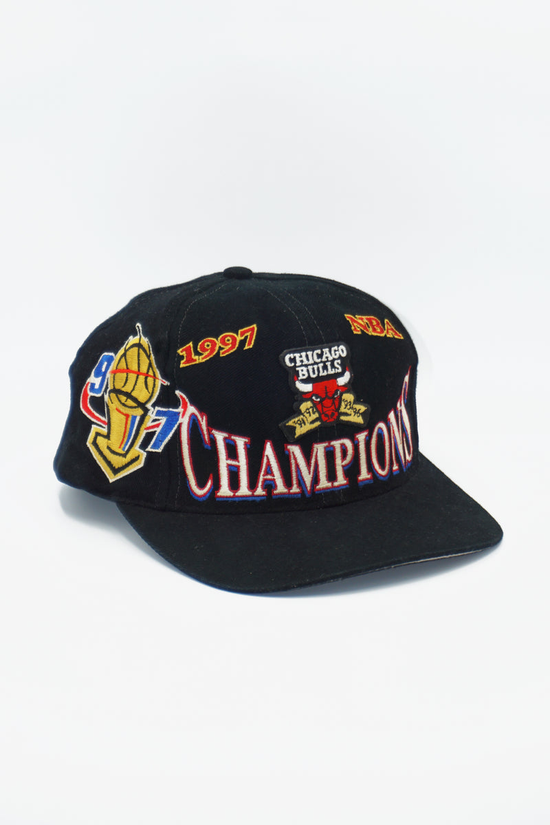 Vintage Chicago Bulls Logo Athletic 1997 Championship Hat