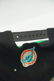 Vintage Miami Dolphins ANNCO Champion Hat Blackdome New With Tag WOOL