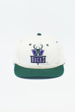 Vintage Milwaukee Bucks Drew Pearson Cream Dome