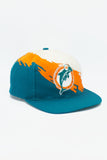 Vintage Miami Dolphins Logo Athletic Splash Paint Almost New WOOL