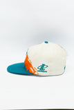 Vintage Miami Dolphins Logo Athletic Splash Paint Almost New WOOL