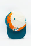 Vintage Miami Dolphins Logo Athletic Splash Paint Almost New WOOL