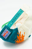 Vintage Miami Dolphins Logo Athletic Splash Paint Almost New WOOL