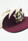 Vintage Anaheim Mighty Ducks Logo Athletic Shark Tooth New With Tag WOOL