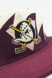 Vintage Anaheim Mighty Ducks Logo Athletic Shark Tooth New With Tag WOOL