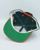 Vintage Miami Hurricanes The Game Wool Snapback Hat NCAA Sports 2 Live