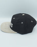 Vintage Los Angeles Raiders Helmet Logo Snapback Wool - Suede Brim Rare