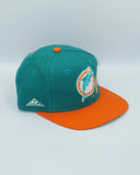 Vintage Miami Dolphins Snapback Side Script Apex One Wool