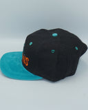 Vintage Miami Dolphins Helmet Logo Snapback Wool - Suede Brim Rare