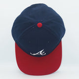 Vintage Atlanta Braves Sports Specialties Plain Logo Wool Snapback Hat MLB