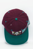 Vintage Anaheim Mighty Ducks Apex One Side Block New Without Tag WOOL