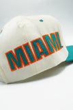 Vintage Miami Dolphins AJD SideBlock New With Tag WOOL