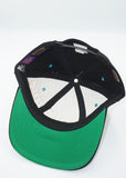Vintage MIAMI DOLPHINS STARTER Spellout Black Dome -New Without Tag WOOL