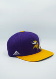 Vintage Minnesota Vikings Apex One Side Script Purple New Without Tag WOOL