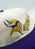Vintage Minnesota Vikings Apex One Side Script New Without Tag WOOL