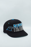 Vintage Carolina Panthers Blackdome Starter Tri Power New Without Tag - WOOL