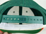 Vintage Miami Hurrianes Sports Specialties Script Wool Snapback Hat NCAA 90s