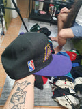 Vintage 90s Sports Specialties NBA Los Angeles Lakers Script Wool Snapback Hat