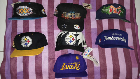 Used Pre-Loved Caps - Lot of 9 PCS