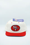 Vintage San Francisco 49ers by AJD Oval SF DADA Snap New With Tag