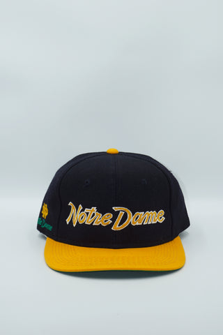 Vintage Notre Dame Fighting Irish Sports Specialties 2-Tone D-Line New Without Tag - WOOL