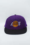 VINTAGE LOS ANGELES LAKERS AJD Rare Purple Melton Wool