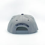 Vintage Georgetown Hoyas G Plain Logo New Era Wool Snapback Hat RARE