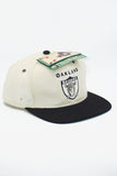 Vintage Oakland Raiders Starter RARE Cream Dome 100% WOOL New With Tag