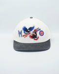 Vintage Chicago Cubs vs Milwaukee Brewers 1997 American Needle Inc 100% Cotton