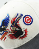 Vintage Chicago Cubs vs Milwaukee Brewers 1997 American Needle Inc 100% Cotton
