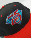 Vintage NFL 75th Anniversary New Era Pro Model Dupont New Without Tag - WOOL