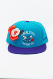 Vintage Charlotte Hornets AJD Semi Block New With Tag WOOL