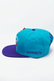 Vintage Charlotte Hornets AJD Semi Block New With Tag WOOL
