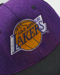 VINTAGE LOS ANGELES LAKERS AJD Rare Purple Melton Wool