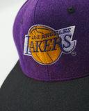 VINTAGE LOS ANGELES LAKERS AJD Rare Purple Melton Wool