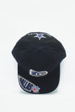 Vintage Dallas Cowboys Drew Pearson Brim Print OG LOGO Blockhead New With Tag WOOL