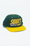 Vintage Seattle Supersonics Sonics AJD Sidesweep New Without Tag WOOL