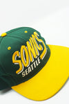 Vintage Seattle Supersonics Sonics AJD Sidesweep New Without Tag WOOL