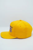 Vintage Los Angeles Lakers Sports Specialties The Twill Rare 1-Tone Yellow Excellent